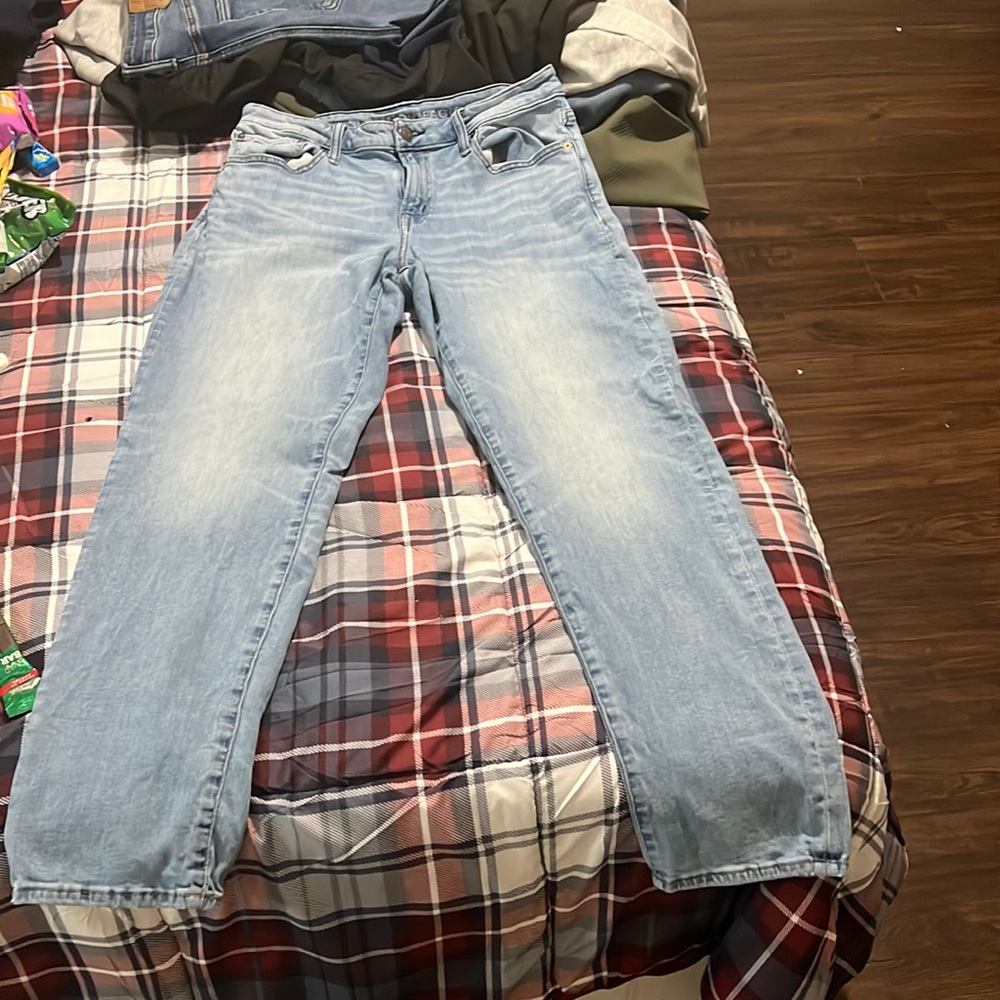 american eagle skinny white washed jeans
